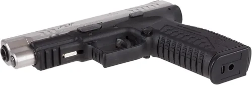 Vista 5 de Springfield Armory XDM 4.5" .177 Cal. CO2 Blowback, pistola de aire bi-Tone
