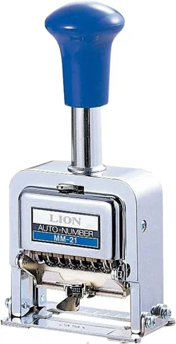 Vista 9 de Lion Pro-Line - Numeradora automática de servicio pesado, 5 ruedas, romana (D-52)
