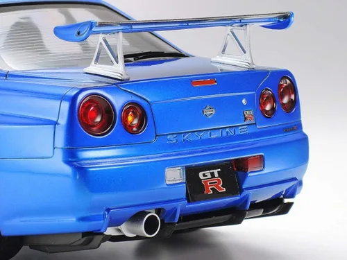 Vista 4 de Tamiya 1: 24 Nissan Skyline GT R V Spec II (R34)