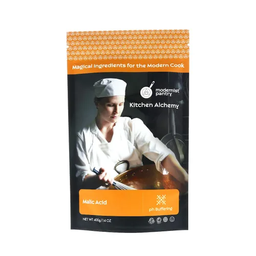 Vista 7 de Ácido málico puro, sin OMG, vegano, sin gluten, certificado OU Kosher, 50 g/2 oz