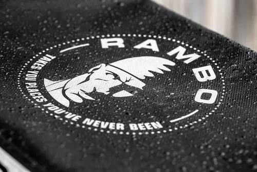 Vista 6 de Rambo Bikes - Bolsa térmica portátil grande, color negro