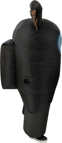 Vista 7 de YuMe Official Among Us Toys Funny Inflatable Cool Cosplay Halloween Costumes for Adults