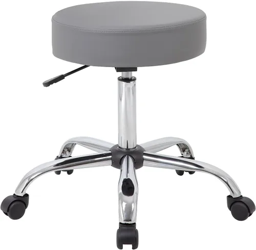 Vista 8 de Taburete médico Boss Office Products, cómodo, en color beige, Madera, Beige
