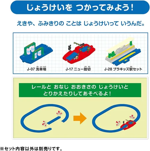 Vista 8 de TAKARA TOMY Cambio de velocidad en Plarail S-16 Rail!! E5 Shinkansen Hayabusa