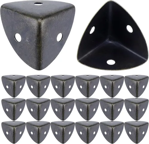 Vista 7 de T Tulead Protectores de esquina de caja de 1 x 1 x 1 pulgadas, soporte