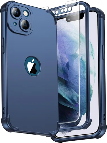Vista 92 de ORETECH Funda para iPhone 11, con [2 protectores de pantalla de vidrio templado] [prueba de caídas de grado militar de 10 pies]