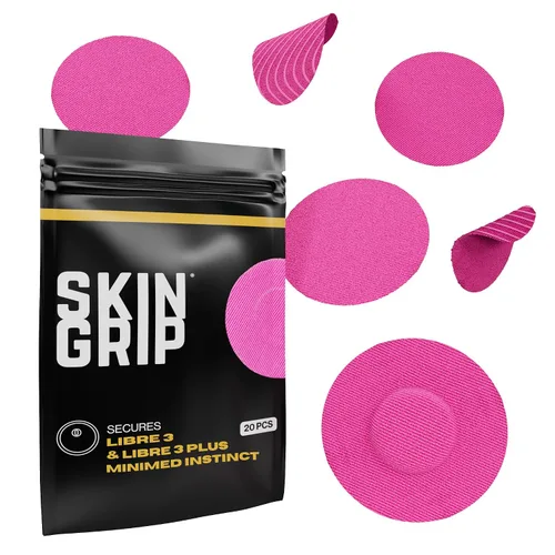 Vista 17 de Skin Grip Freestyle Libre 3 & Instinct - Parches adhesivos impermeables y resistentes al sudor para 10-15 días (no para Libre2), cubierta
