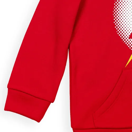 Vista 5 de DC Comics Justice League Superman Batman The Flash - Sudadera con capucha de forro polar para niños pequeños a grandes