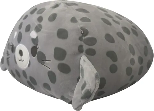 Vista 13 de Squishmallows Stackables Original - Mapache Javari de 12 pulgadas en lavanda ultra suave, oficial de Jazwares Marmota Lavanda