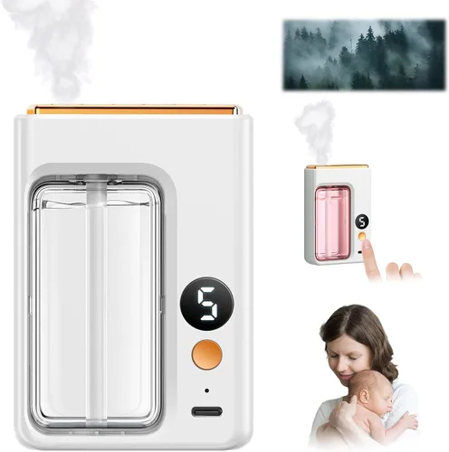 Vista 20 de Difusor automático de aromaterapia, difusor de aceite esencial para el hogar, versión digital del difusor de aroma, difusor de aroma reemplazable