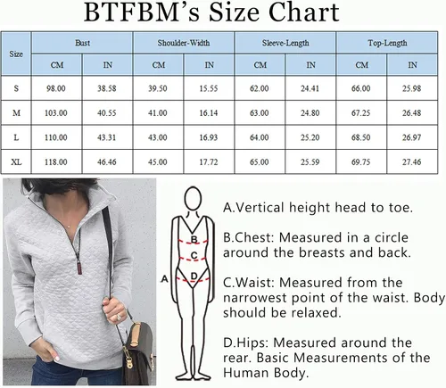 Vista 5 de BTFBM - Sudadera moderna para mujer con patrón acolchado, ligera, con cremallera, de manga larga, sencilla e informal