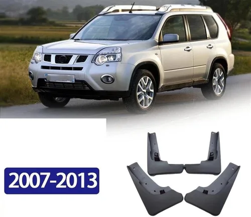 Vista 2 de Car Exterior for Nissan X-Trail T31 2007-2013 Fender Mud Flap Guards Splash Mudflaps Car Accessories Mudguards Front Rear 4pcs