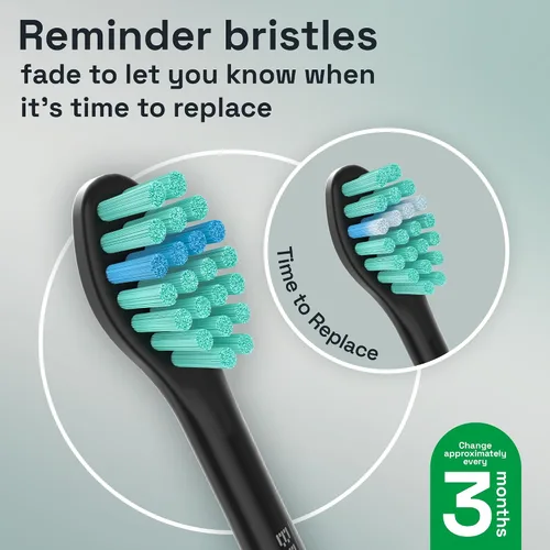 Vista 3 de Cabezales de cepillo de dientes de reemplazo Brushmo Total Clean, compatibles con los mangos de cepillo de dientes eléctricos Philips Sonicare