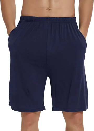 Vista 2 de JINSHI Calzoncillos tipo bóxer elásticos para hombre con bolsillos de modal ultra suave