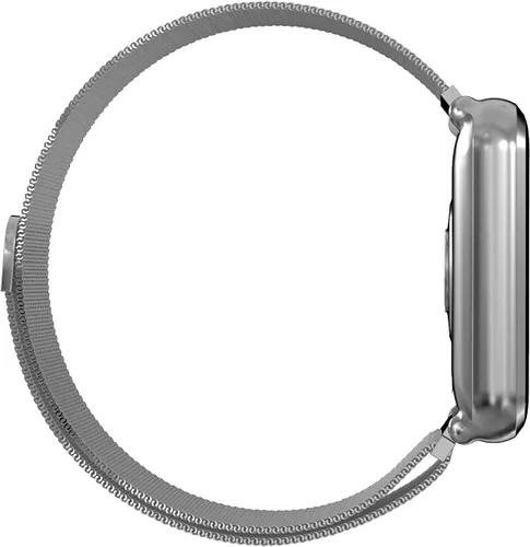 Vista 2 de Bean Information Technology Emerge S3 Silver Smartwatch para iOS y Android