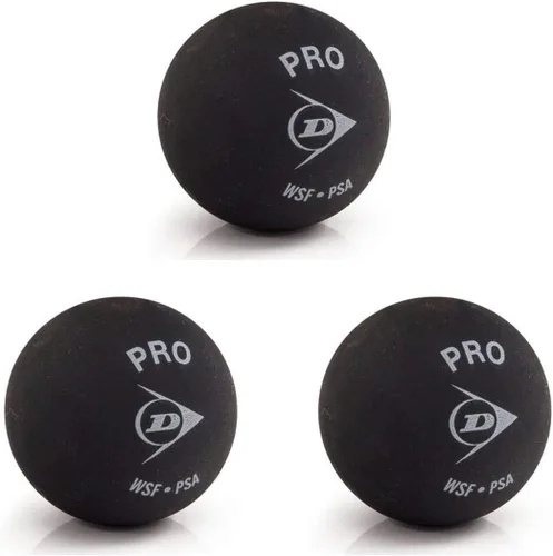 Vista 3 de Dunlop Sports Pro XX Squash Ball - 3-Ball Tube