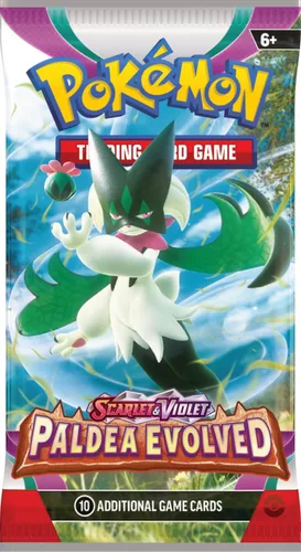Vista 3 de Pokemon TCG: Pokemon Scarlet & Violet SV02 Paldea Evolved 3 Pack Blister - Varoom
