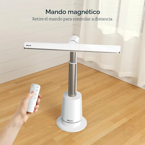 Vista 2 de Shark Ventilador TurboBlade XL: ventilador de torre sin aspas ultra personalizable, pivota, gira, oscila 180°, circula e impulsa el aire hasta 80