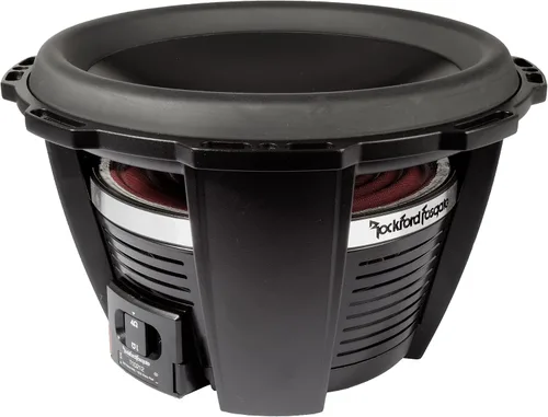 Vista 5 de Rockford Fosgate 2 subwoofers duales T1D412 Power Series T1 de 12" de 4 ohmios