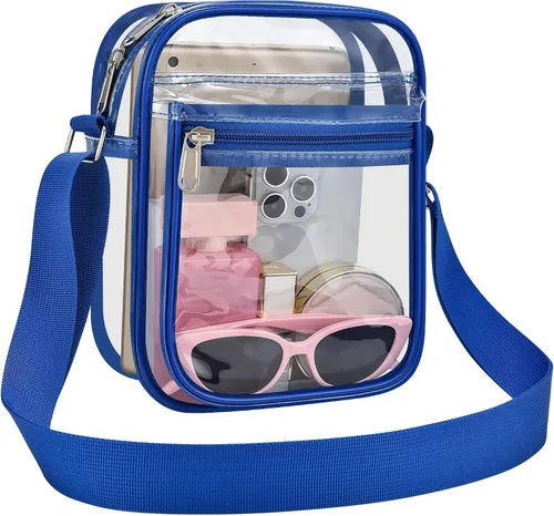 Vista 37 de USPECLARE Clear Bag for Stadium Events Clear Messenger Bag for Men and Women