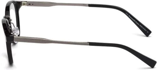 Vista 3 de Ermenegildo Zegna EZ510150001 EZ510150001 - Marco para lentes, color negro brillante, 1.969 in de diámetro