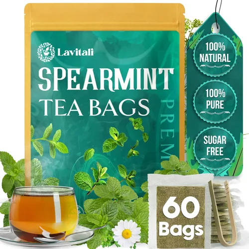 Vista 11 de Lavitali, Bolsas de té de raíz de bardana 60 bolsas, té de hierbas 100% puro Sin cafeína, bolsa de filtro ecológica rica en antioxidantes