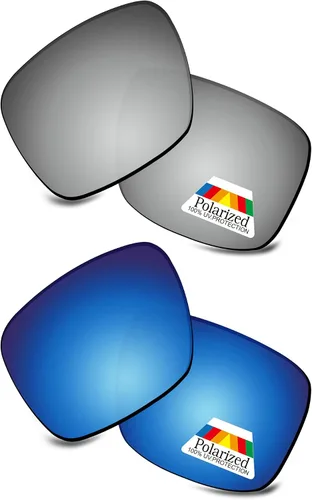 Vista 9 de Bwake Lentes de repuesto para gafas de sol Oakley Mainlink XL OO9264 POLARIZADAS