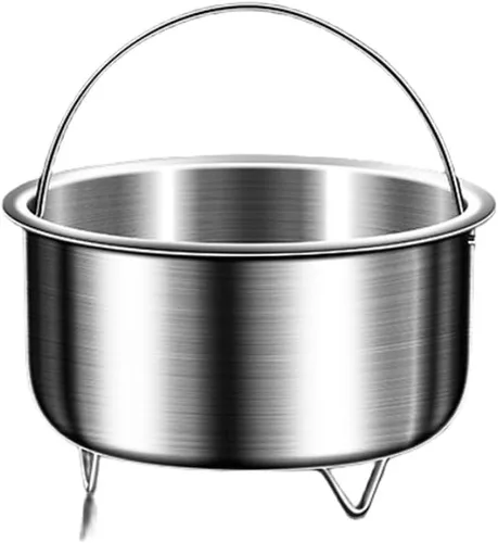 Vista 10 de Stainless Steel Vegetable Steamer Basket With Feet, 304 Metal