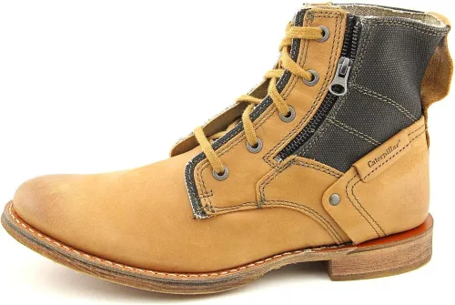 Vista 4 de Caterpillar Delve botas de cremallera casual con cordones para hombre