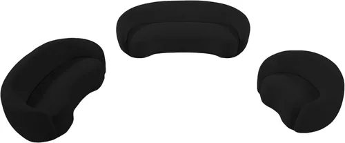 Vista 12 de Meridian Furniture 693Black-S Hyde Collection Modern Sofá tapizado de tela Boucle contemporáneo, negro, 89.5 pulgadas de ancho x 38 pulgadas