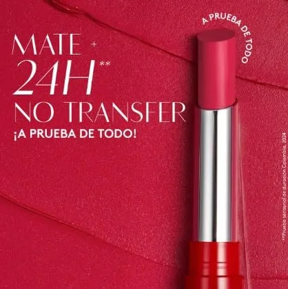 Vista 2 de ESIKA Colorfix Lápiz labial mate 24H Rojo Intuicion 2 g / 0.07 oz.