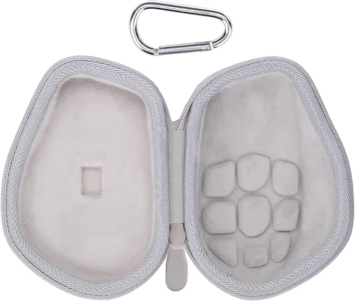 Vista 2 de Funda para mouse compatible con Logitech MX Master 4/MX Master 3S/MX Master 3 Advanced Mouse inalámbrico (funda blanca)