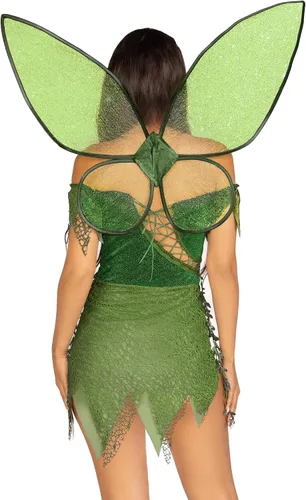 Vista 2 de Leg Avenue Women 3 Pc Forest Fairy Costume With Wings