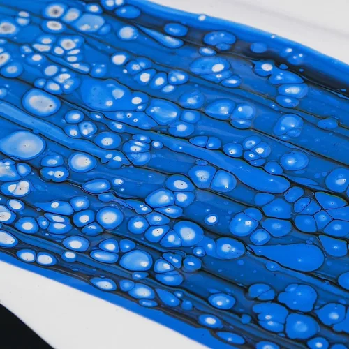 Vista 5 de Nicpro Pintura acrílica de color negro azabache, suministros de pintura premezclada de 33.8 onzas con aceite de silicona y guantes para lienzo