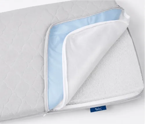 Vista 8 de Colchón para cuna Moonlight Slumber Air – Colchón para bebés y niños pequeños, lavable, de doble cara con diseño de núcleo abierto, sin espuma