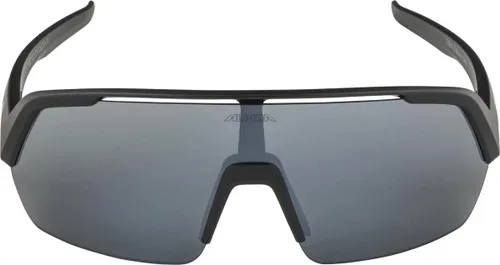 Vista 2 de ALPINA Gafas de ciclismo espejadas, hidrofóbicas y antivaho para hombres y mujeres, 100% protección UV, TURBO HR