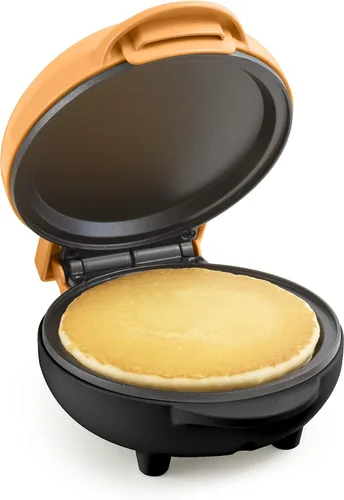 Vista 2 de Nostalgia MyMini - Plancha eléctrica personal, plancha antiadherente perfecta para dietas keto y bajas en carbohidratos, huevos, tortitas