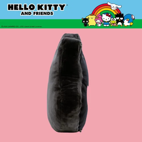 Vista 4 de Hello Kitty & Friends Badtz Maru Ropa de Cama Almohada Decorativa de Felpa Súper Suave, Talla Única, (Producto 100% Oficialmente Licenciado) por