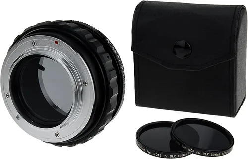 Vista 9 de Fotodiox Adaptador de montaje de lente extensible DLX compatible con lentes Canon FD y FL a cámaras Sony E-Mount