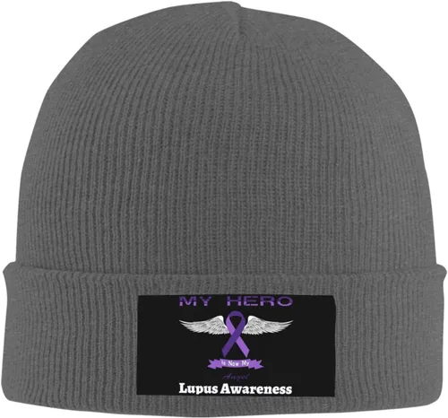 Vista 2 de Beanie Hat Unisex Stretchy Hat Soft Warmth Knit Hat Cap for Men & Women