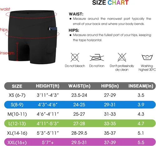 Vista 6 de FitsT4 - Pantalones cortos de voleibol para niñas de 4 pulgadas, 3 bolsillos, atléticos, gimnasia, baile, yoga, correr, gimnasio, fútbol, bicicleta