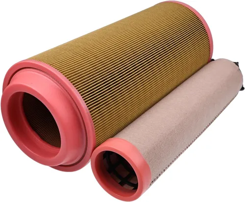 Vista 3 de Nuevo filtro de aire interior exterior conjunto 32/915801 32/915802 compatible con retroexcavadora JCB 1400B 1550B 1600B 1700B 214 215 216 217 3C