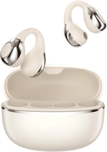Vista 11 de Auriculares de oreja abierta I5, auriculares inalámbricos Bluetooth 6.0 para iPhone y Android, gimnasio y correr, IPX5 a prueba de sudor, tiempo