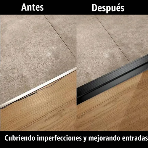 Vista 6 de KC Hardware - Umbral de puerta exterior de 5 5/16 pulgadas, para exteriores, resistente, ajustable, de aluminio, resistente a la intemperie, fácil