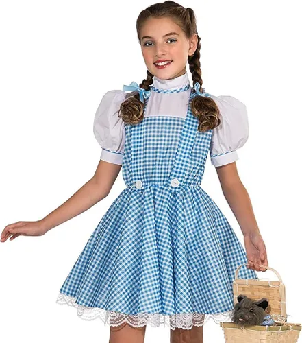 Vista 7 de Disfraz de Dorothy de Mago de Oz para niños, Multicolor