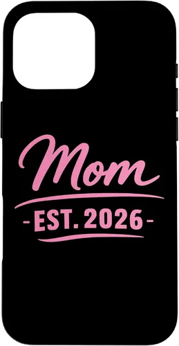 Vista 19 de Mom Est 2026 New Mother Parent New Born Child Parenthood Case for iPhone 17