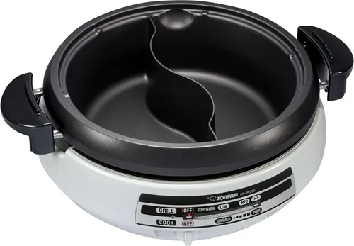 Vista 3 de Zojirushi EP-PFC20HA - Sartén eléctrica y calentador de arroz Micom NS-LGC05XB Zojirushi NS-LGC05XB