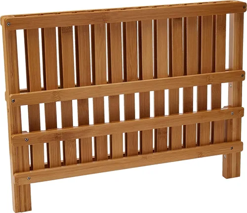 Vista 2 de Lipper International 8813 Plegable de Madera de Bambú, 17-3/4" x 13" x 9-3/4