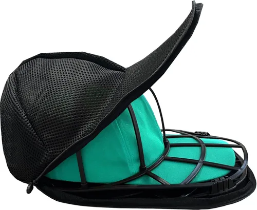 Vista 7 de Jaula Lavadora de Sombreros para Lavadora, Lavadora de Gorras con Bolsas de Malla para Limpieza y Protección de Gorras de Béisbol