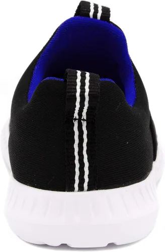 Vista 4 de Nautica Tenis sin cordones para niños zapatos deportivos elegantes y cómodos para niños y niñas en tallas de niños pequeños y niños pequeños